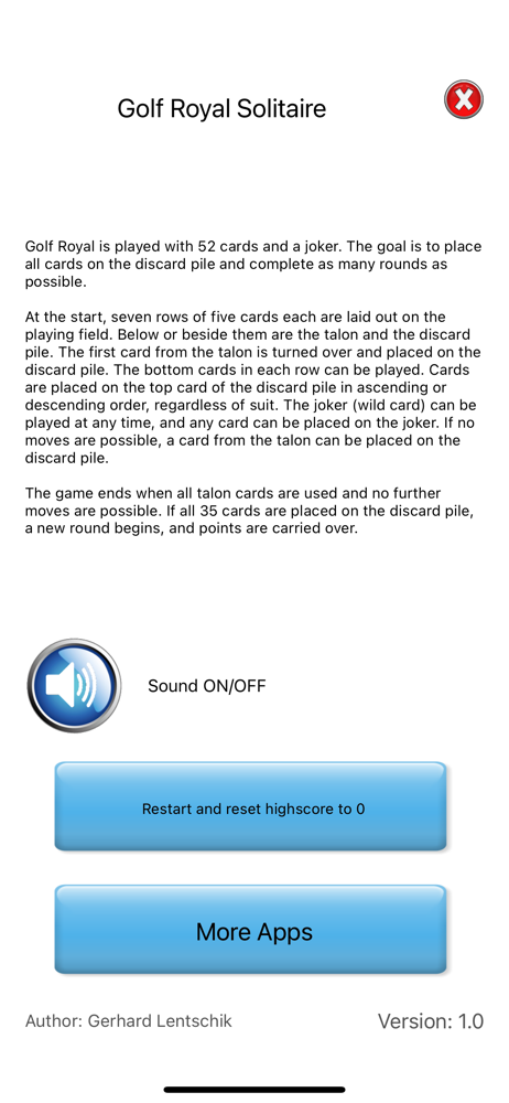 Golf Royal Solitaire screenshot 6