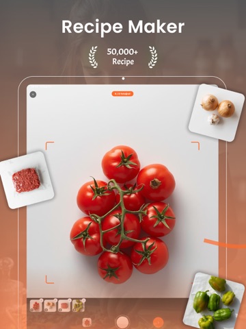 Recipe Maker: Fridge to Plate iPad screenshot