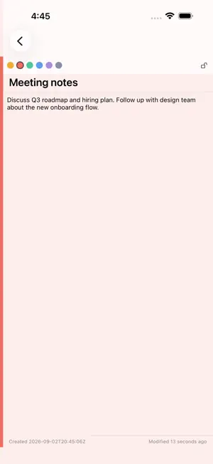 CapsulePad screenshot 2