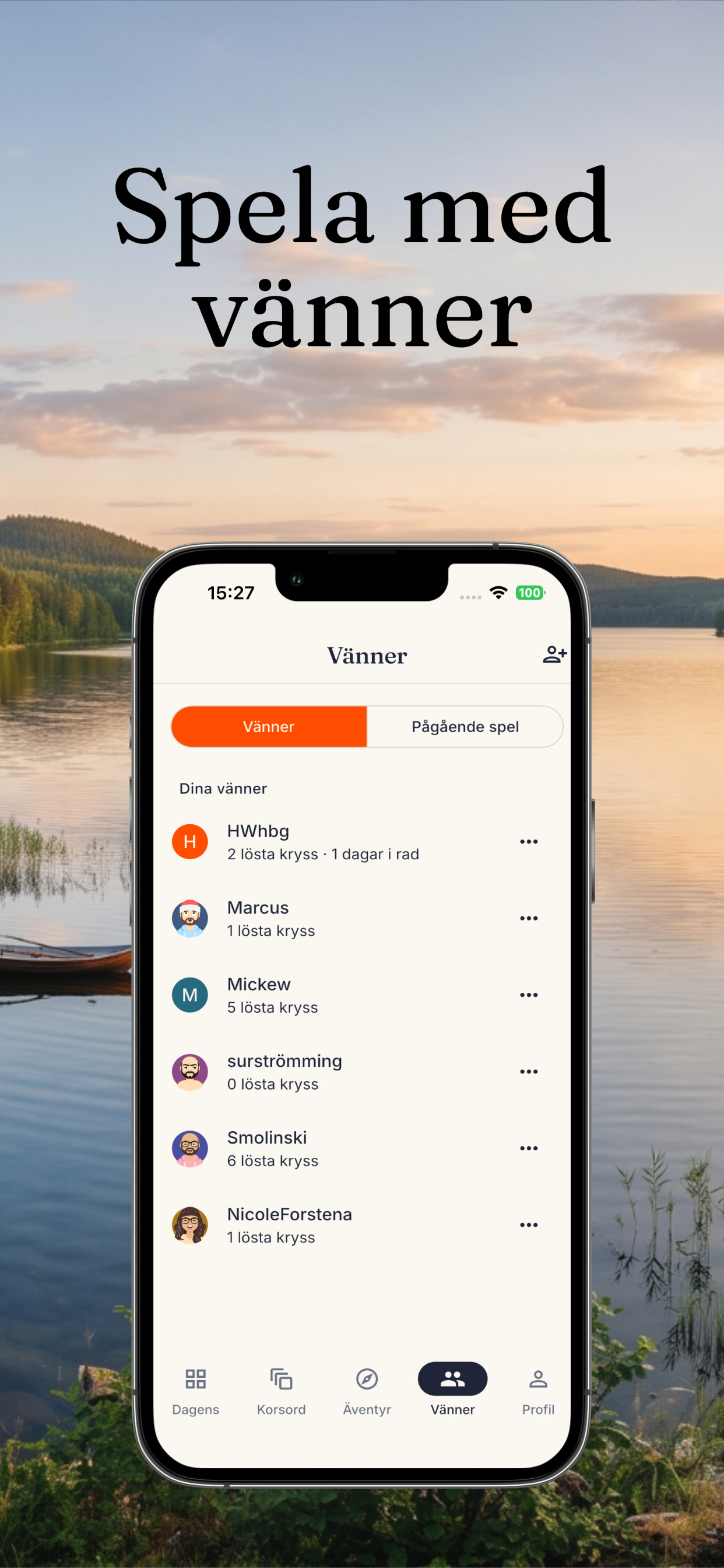 iKors: Svenska Korsord & Kryss screenshot 4