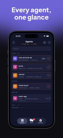 herdrup: agents in your pocket iPhone screenshot 1