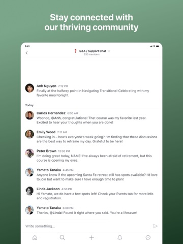 MEA Wisdom iPad screenshot