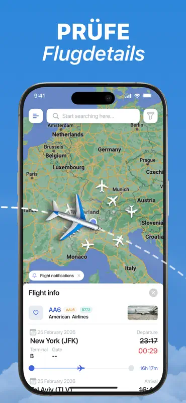 Flight Tracker Airplane Radar screenshot 1 of 8