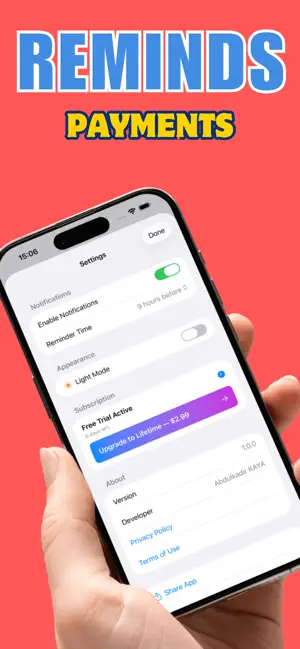 Bill Reminder: DueDay Tracker screenshot 2