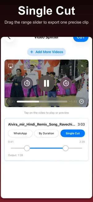 Video Splitter - Split Videos screenshot 4