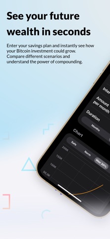 Bitcoin Savings Calculator screenshot
