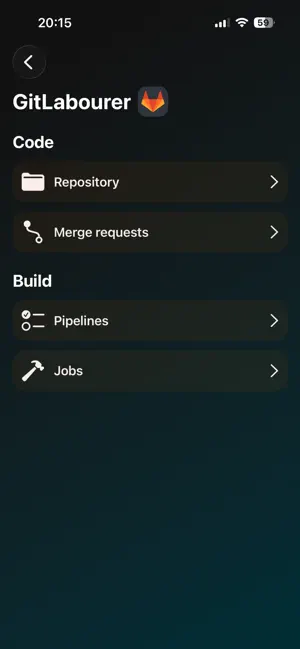 GitLabourer screenshot 3
