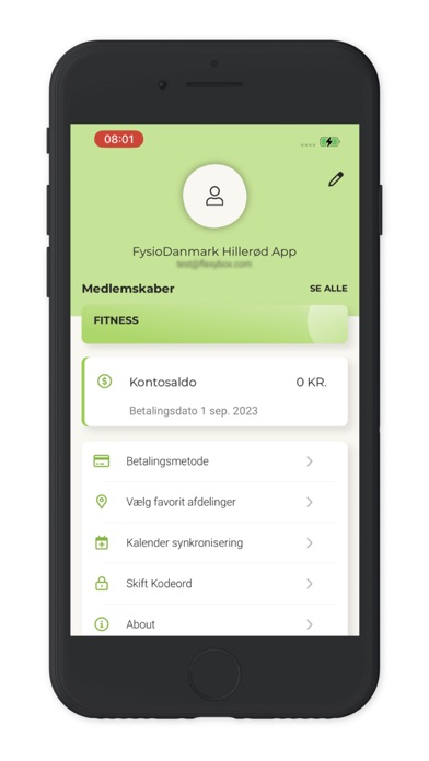 FysioDanmark Nord Screenshot