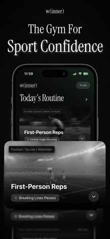 Winner: Sports Confidence iPhone screenshot