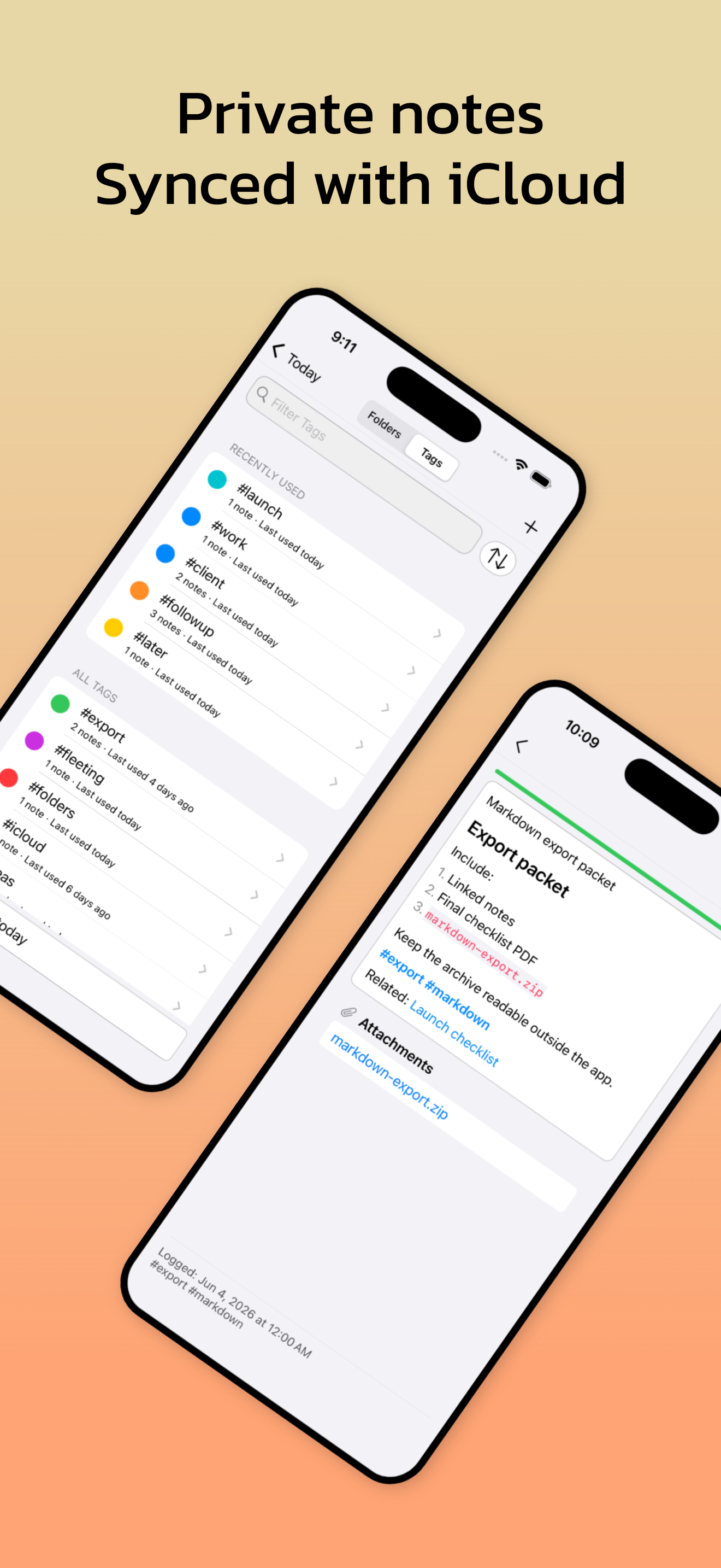 LogPad: Quick Notes