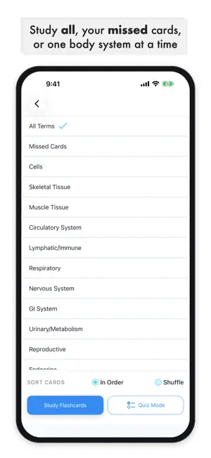 Anatomy and Physiology Vocab screenshot 4