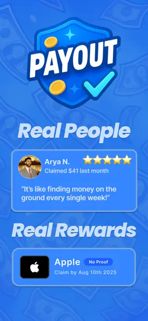 Payout: Claim Class Actions iPhone screenshot 1