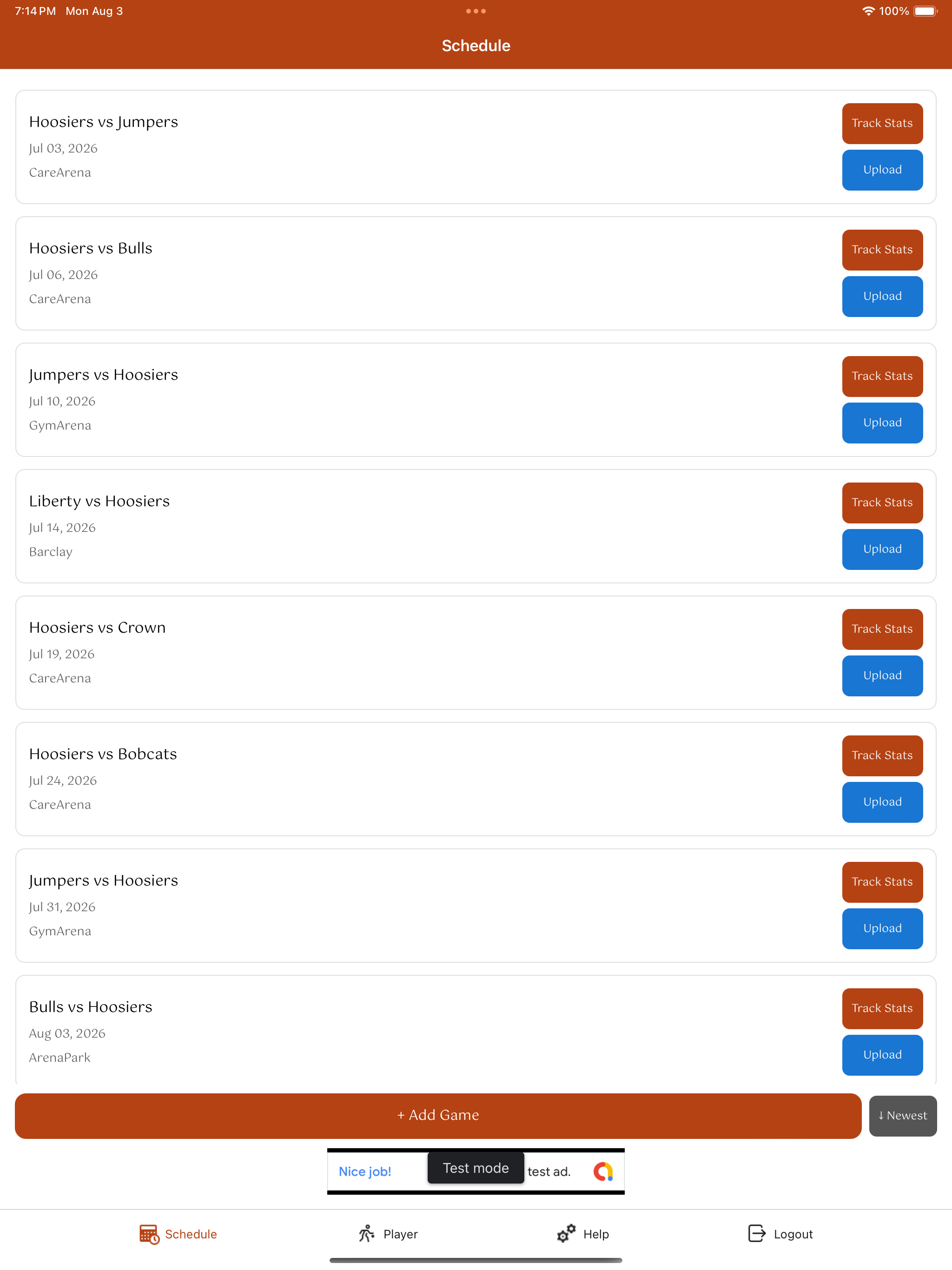 StatTracker For Basketball screenshot 6