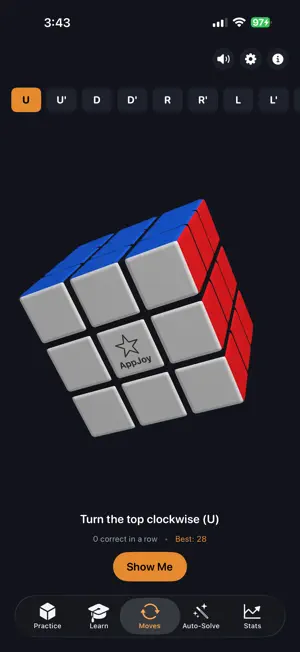 Solve The Cube: Learn & Race screenshot 3
