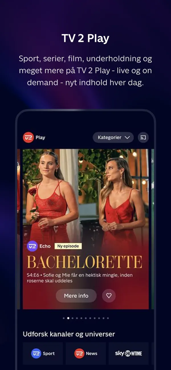 Screenshot #1 pour TV 2 Play