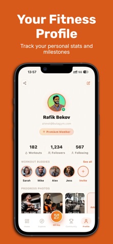 ButaGYM: Üzvlük və Zala Giriş screenshot
