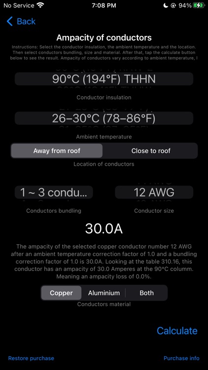 AWG Calculator App screenshot-3