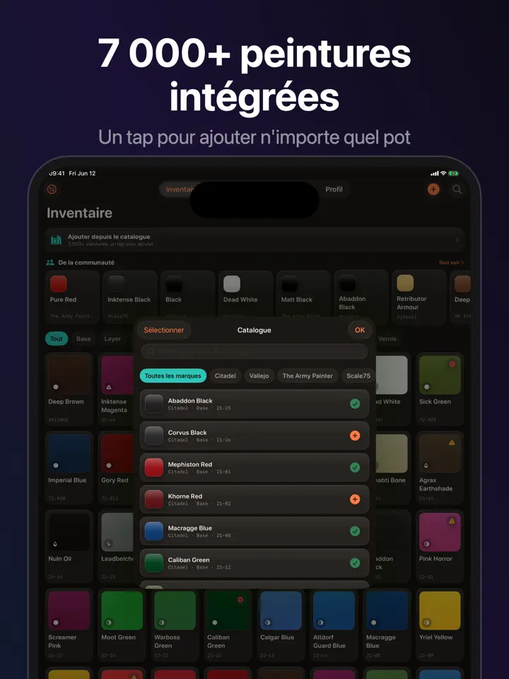 Undercoat sur iPad : capture d’écran 8 sur 8