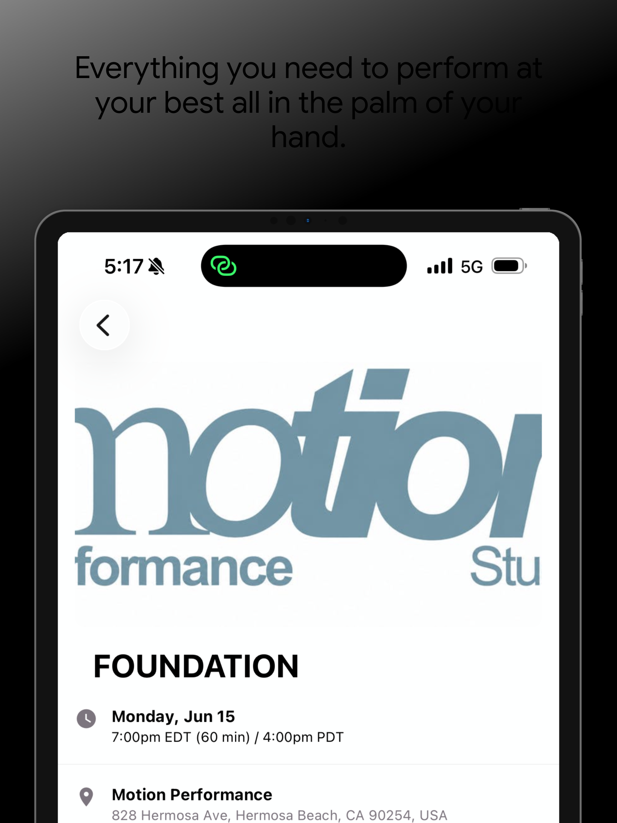 Motion Performance Studio screenshot 8