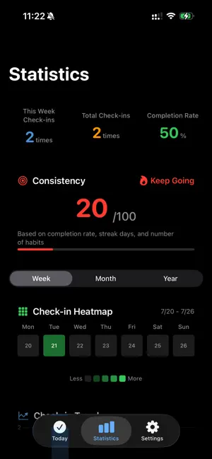 DayMark -Habit Tracker & Goals screenshot 3