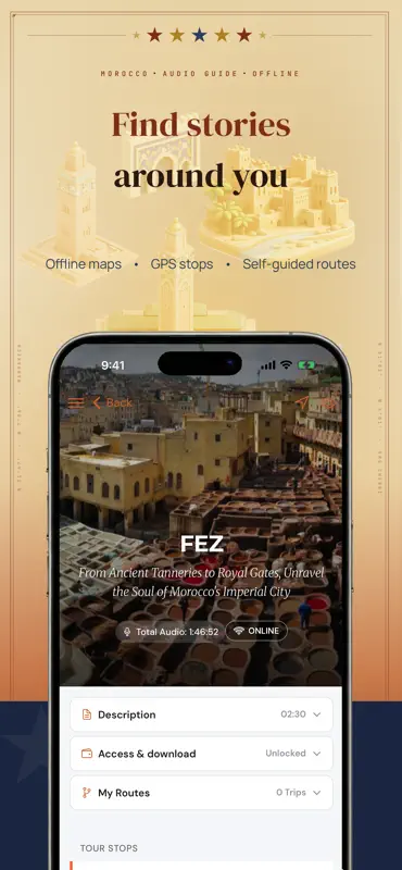 Morocco Audio Tours Offline screenshot 6 of 10
