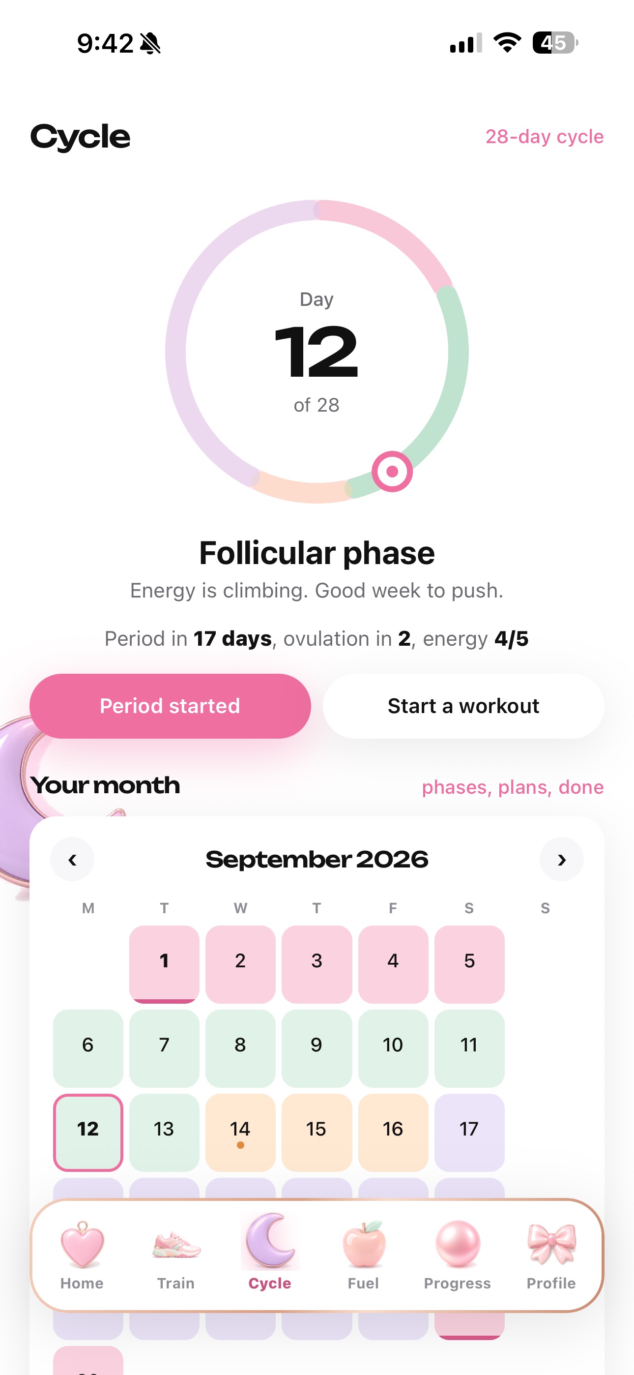 Screenshot 3 of buildHER club