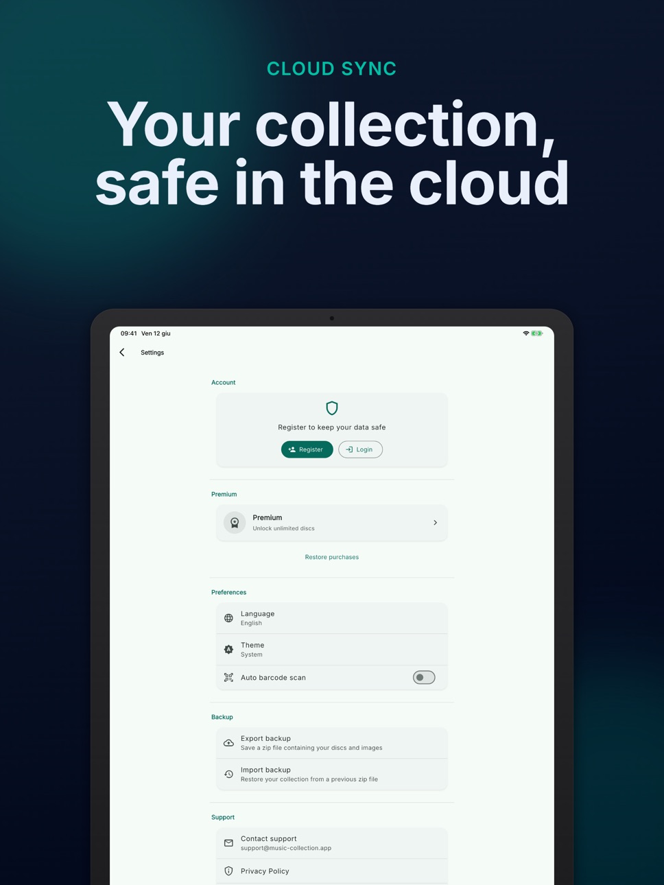 iPad screenshot