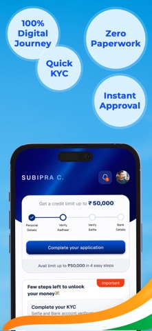 Pocketly Instant Personal Loan iPhone screenshot 2