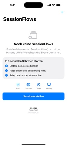 SessionRun screenshot
