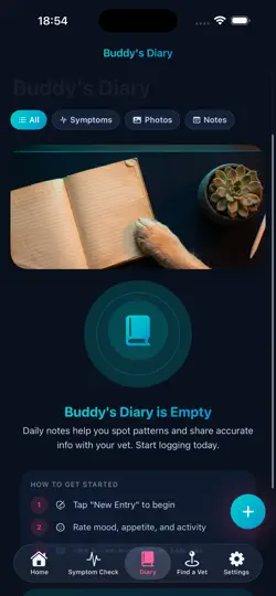 Screenshot von Baxy Vet auf dem iPhone 1
