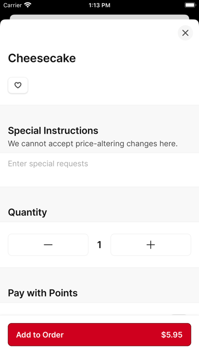 Screenshot 3 of Brooklyn Joe's Pizza App