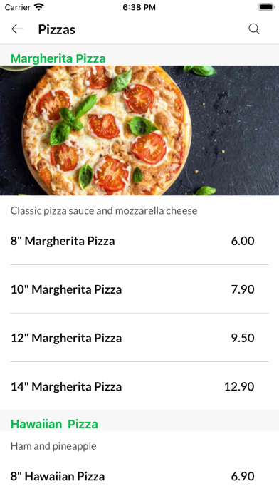 Kimberley Pizzeria. Screenshot