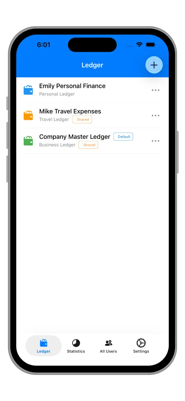 Screenshot #1 pour Money Budget Sync-Team Expense