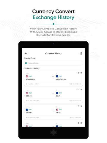 Currency Converter - FX Rates iPad screenshot