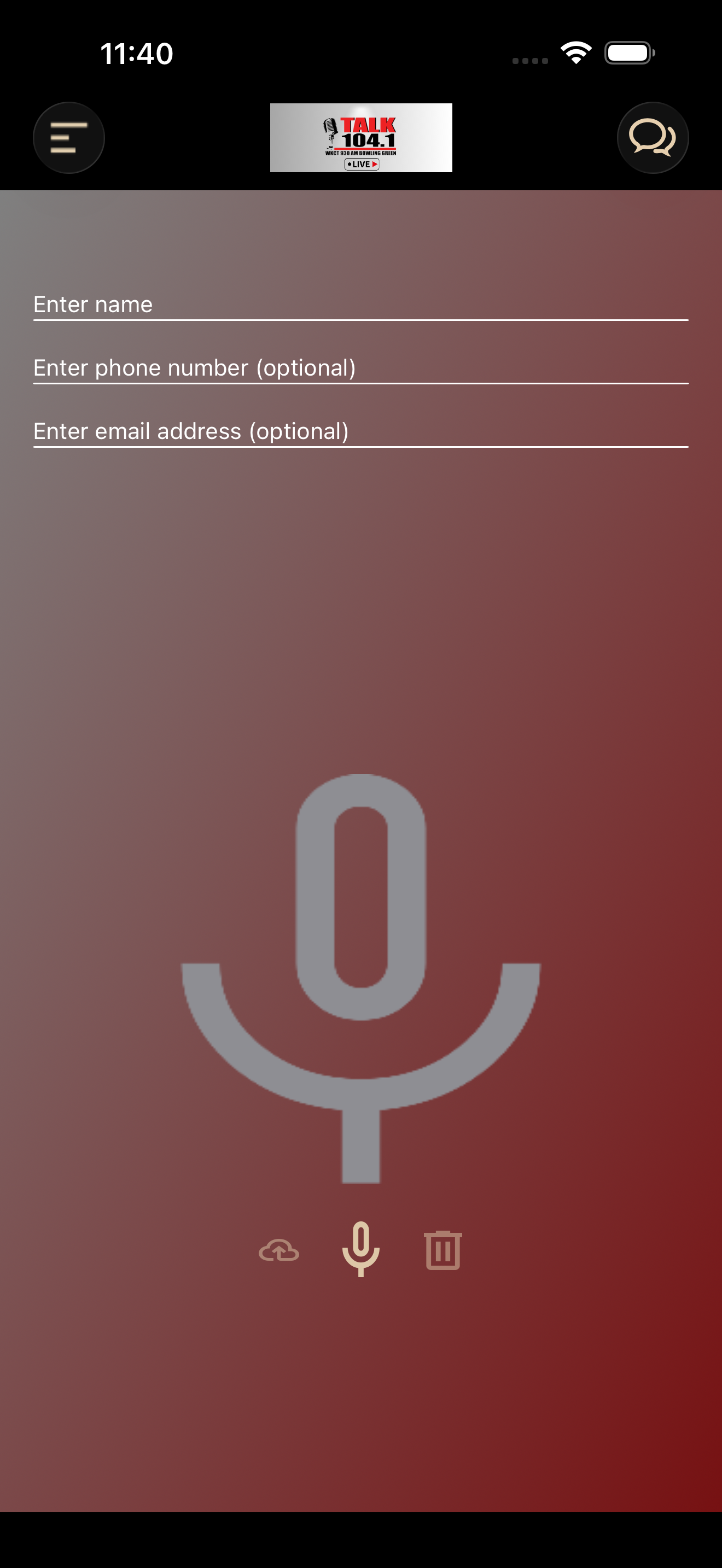 Talk 104 / 93 WKCT screenshot 4