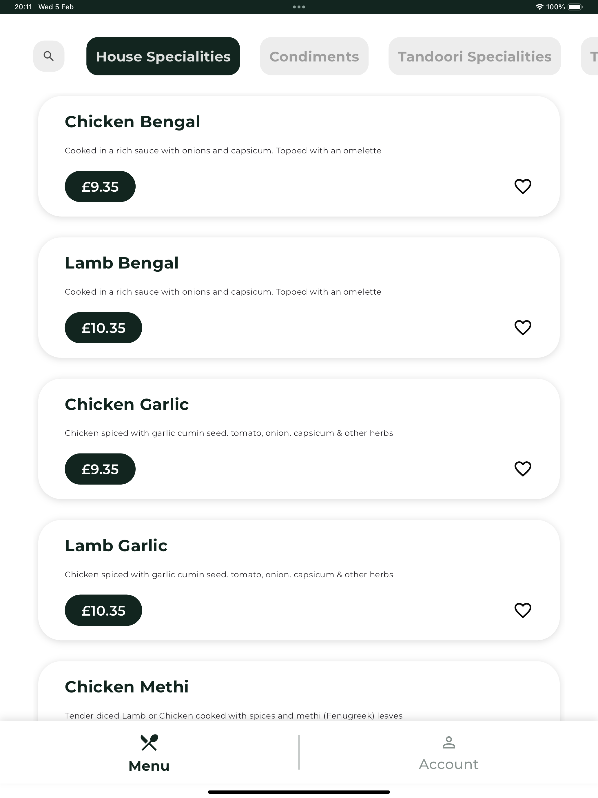 Parbin Tandoori screenshot 6