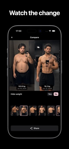 Volm - Gym Workout Tracker Screenshot 6 of 6