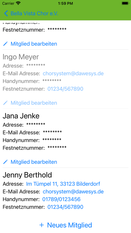 #6. Chorsystem Singste App (iOS) 由: dawesys GmbH