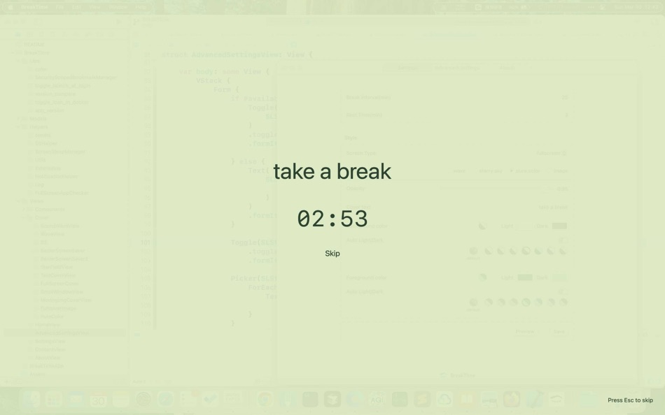 #2. BlinkAway (macOS) 由: 翔 黄