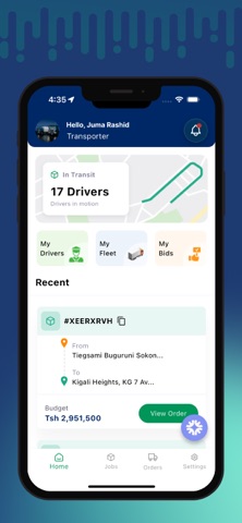 Sana Logistics screenshot