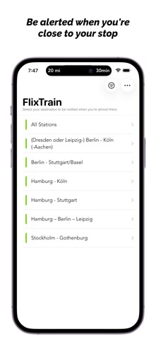 FlixTrain Destinations Screenshot 5 of 7