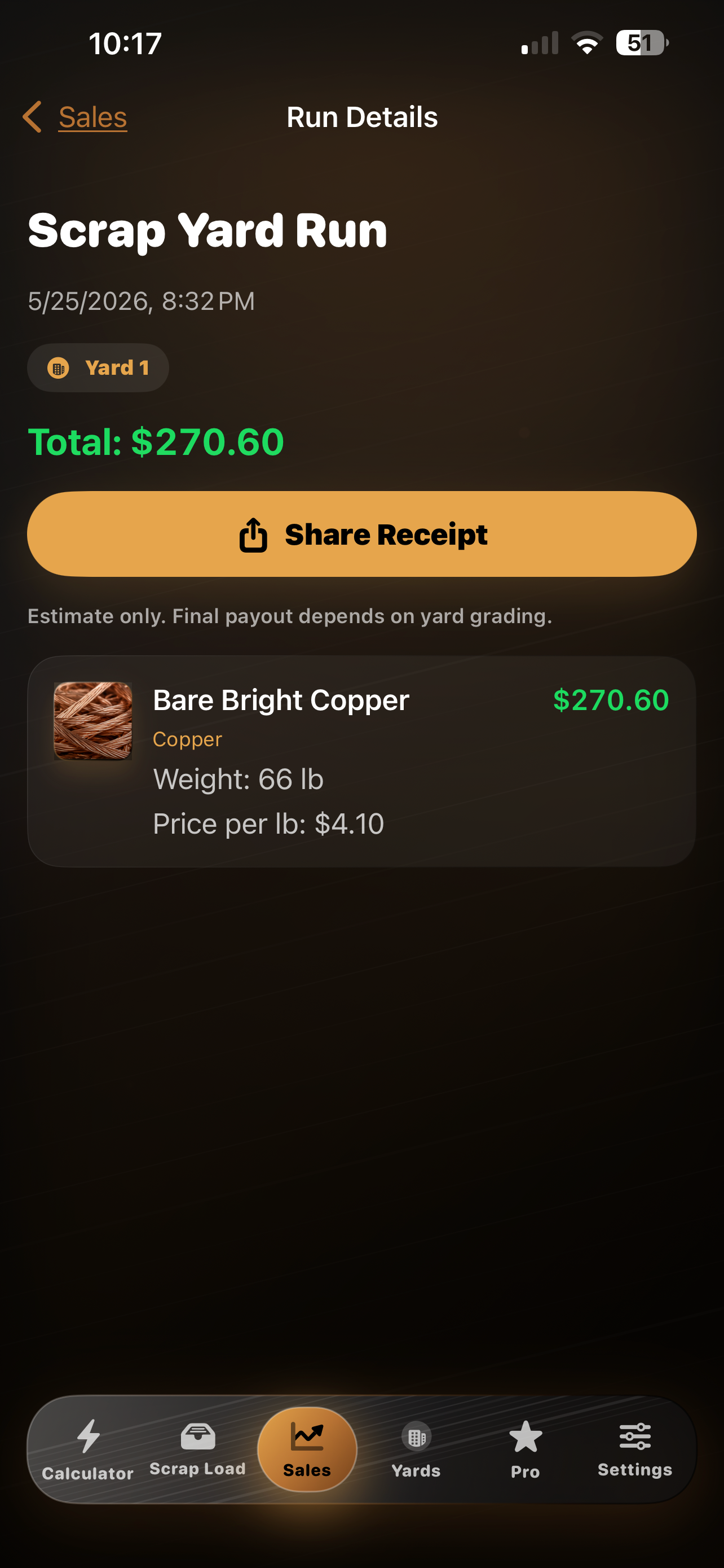 ScrapValue