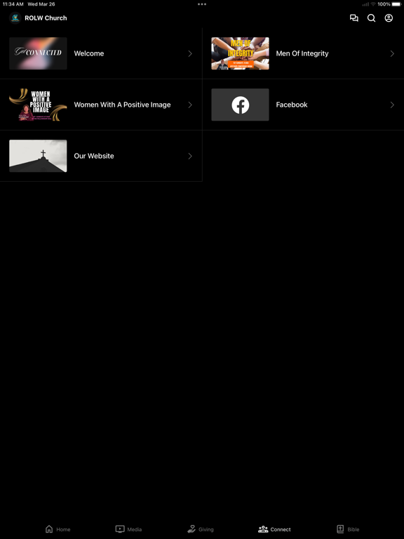 Rivers of Living Waters iPad screenshot 3 - Education app