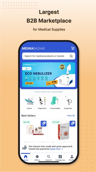 Screenshot #1 pour Medikabazaar-Medical Supplies