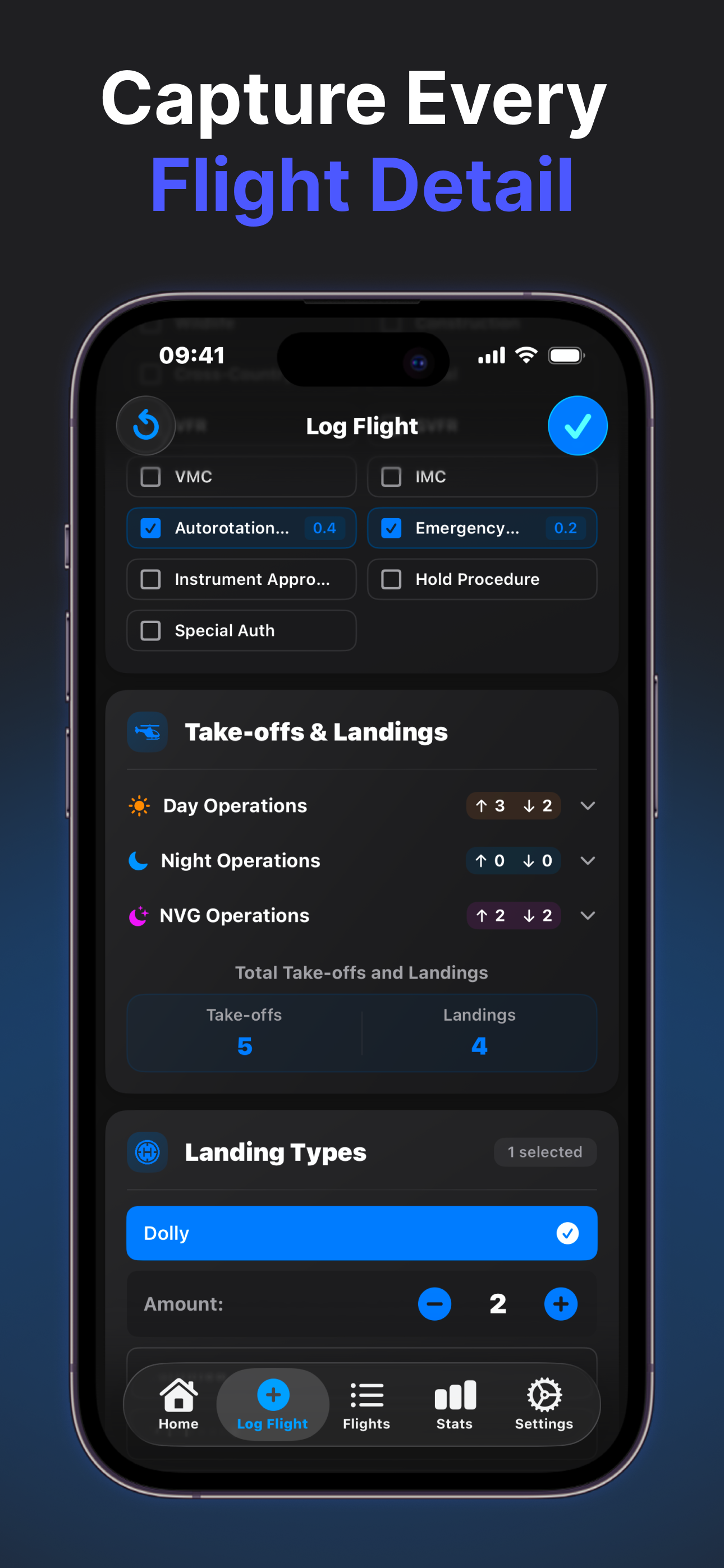 RotorLog: Helicopter Logbook
