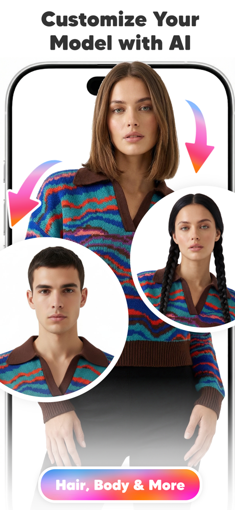 AI Fashion Model Maker: Diress screenshot 2