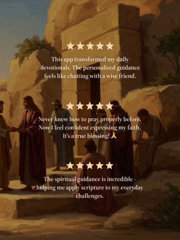 Faithy: Devotional & Prayer iPad screenshot