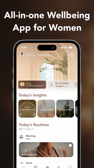 Goddess: Self Care & Wellness Screenshot