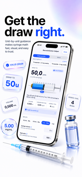 Peptide Protocol: Dose Tracker Screenshot 2 of 9