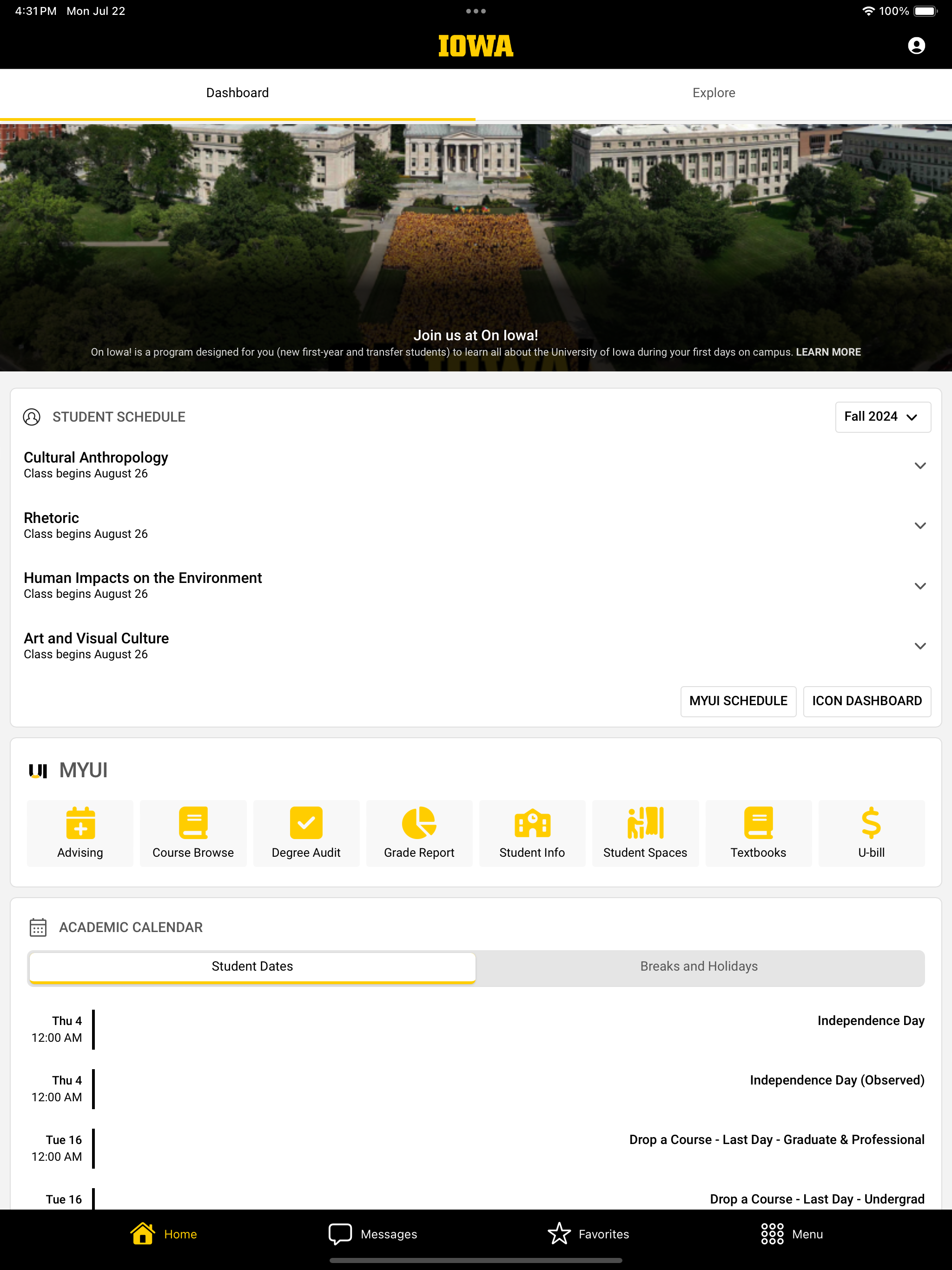 University of Iowa